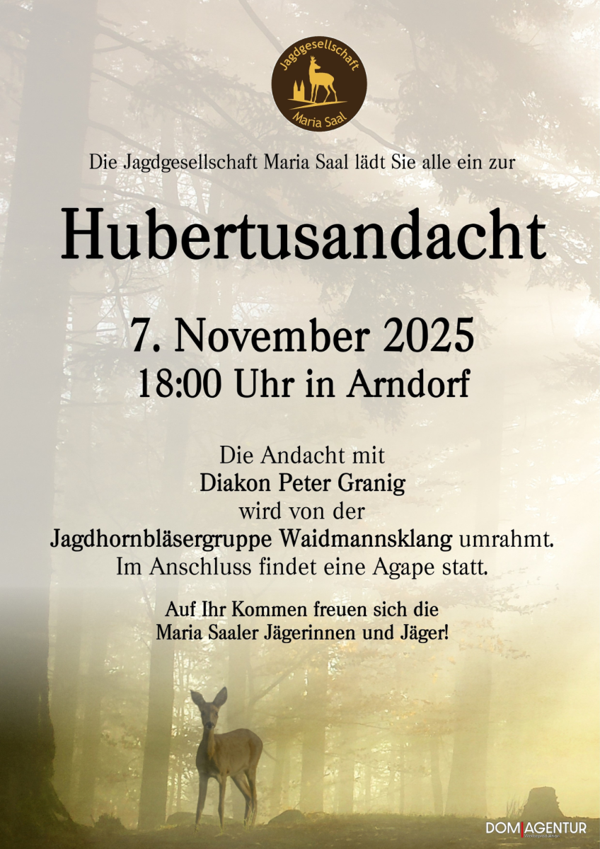 Hubertusandacht Maria Saal